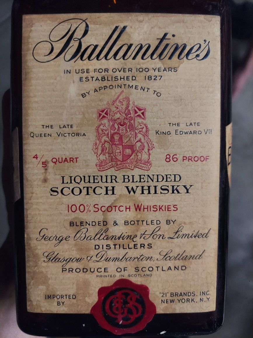 Antique Whiskey Bottle
