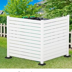 Vinyl Fence (AC Or Trash Cover) 