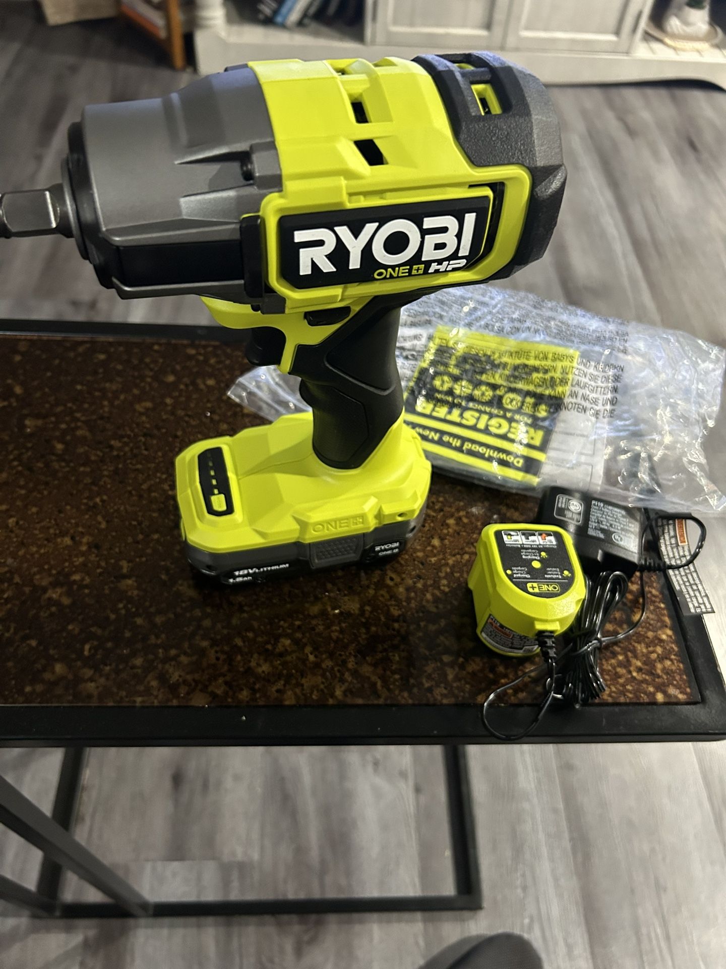 Ryobi 1/2 Inch One +HP Impact Wrench