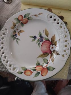 Brunelli Vintage Tiffany Italian Dish, Set Of Minatures Servings Set.