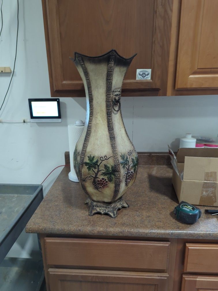 Decorative Metal Vase