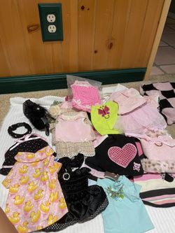 Dog Clothing Sizes XXS & XS 