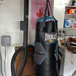 Everlast Heavy Bag And Heavy Weight Stand
