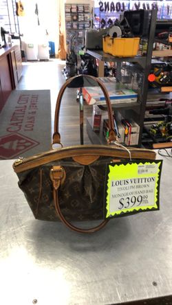 1003 Louis Vuitton Tivoli PM #MB1114 Brown Monogram Hand Bag Authenticated By Entrupy 591836