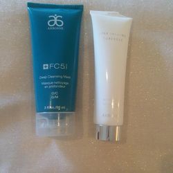 Arbonne Deep Cleaning Mask & Star Jasmine Tuberose Lotion