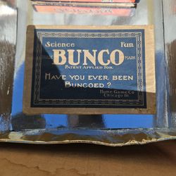 Bunco Vintage Card Game