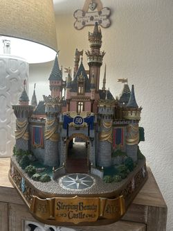 Disneyland 50th Anniversary Castle