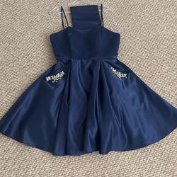 Navy Dress Size Large