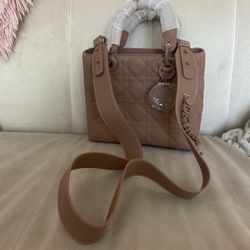 Lady Dior Ultra Matte Lady Dior Chain Bag Cannage Quilt Calfskin Mini