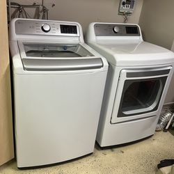 LG washer and dryer