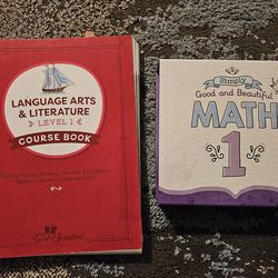 Good & the Beautiful Level 1 – Language Arts Book + Math 1 Box
