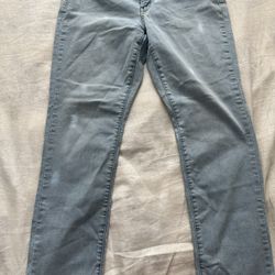 Women Washed Blue Classic Levis Size 14