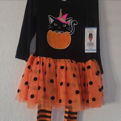 Toddler Halloween 2-Piece Outfit Set 4T