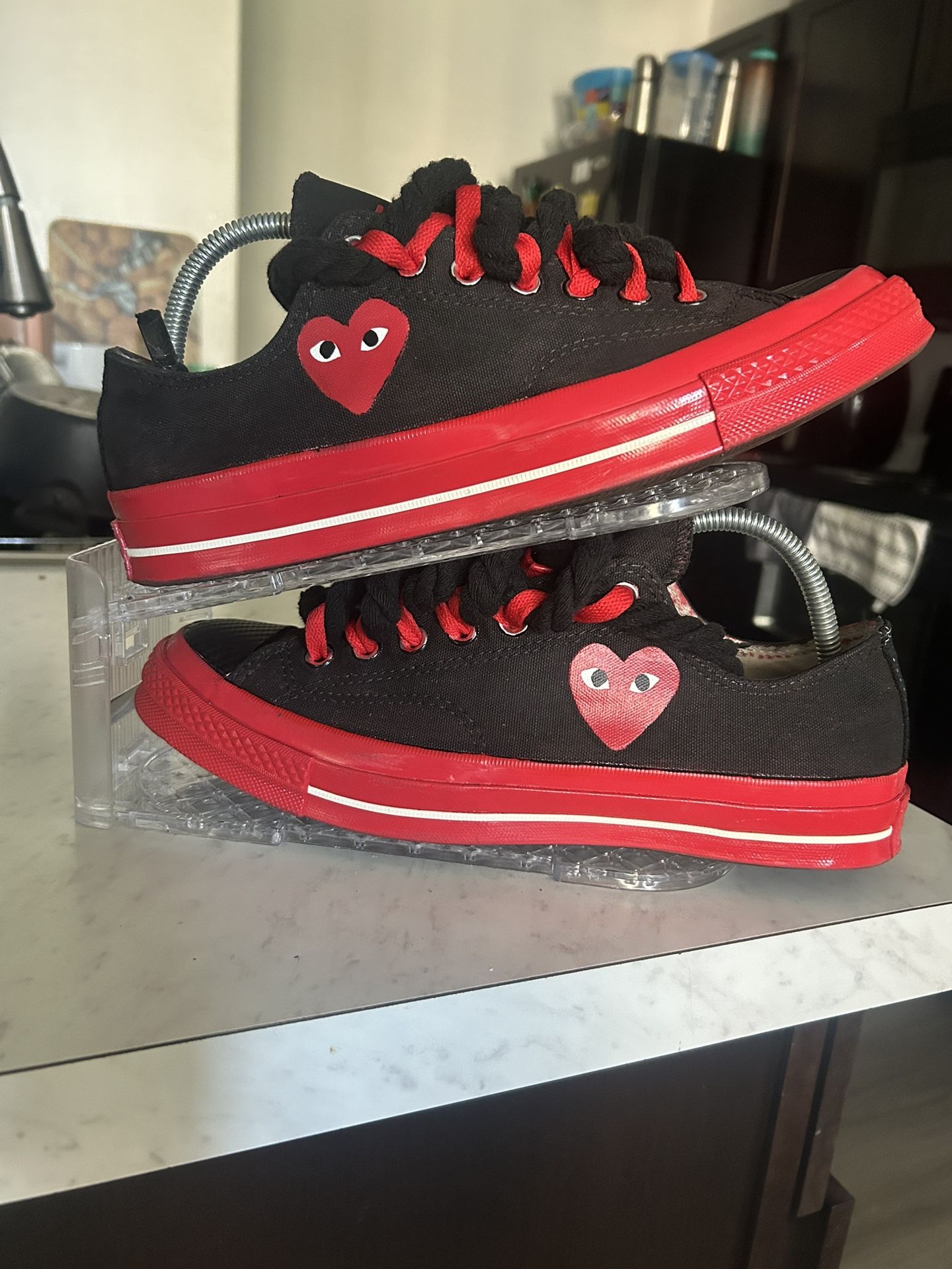 Converse x Comme des Garçons Red Heart Chuck Taylor – Men’s 9 / Women’s 11