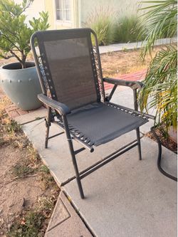 Folded chair