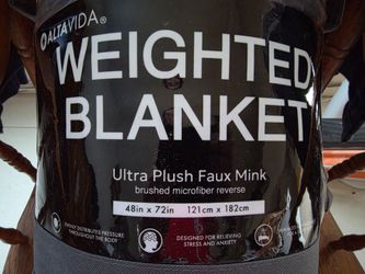 Altavida Ultra Plush Faux Mink weighted blanket