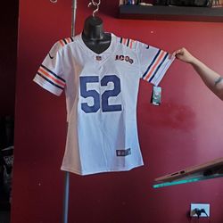 Chicago Bears Women XL Khalil Mack #52 white Jersey