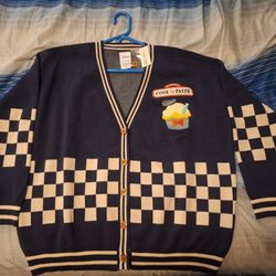 Donald Duck Disney Cardigan NEW