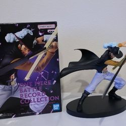One Piece DRACULE MIHAWK Battle Record Collection Figure Banpresto