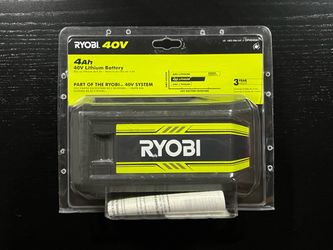 Ryobi 40V Lithium-Ion 4.0 Ah Battery OP4040A1