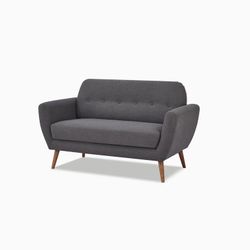 Cutshall 58” Rolled Arms Loveseat