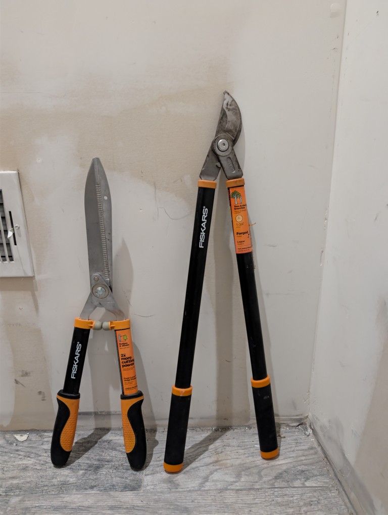 Power Lever Hedge Shears + Lopper