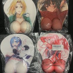 Anime 3d Mouse Pads (New)
