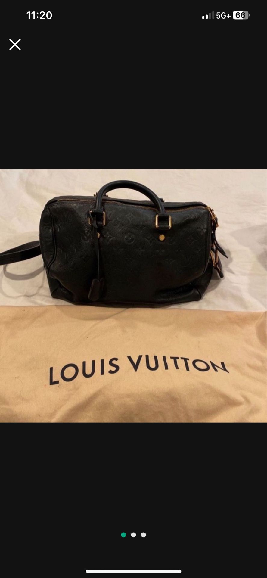 Louis Vuitton Speedy Empreinte