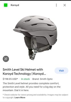 Smith Helmet Grey Level Mips