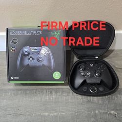Razer Wolverine Ultimate Wired Controller For Xbox, Firm Price, No Trade, Like New, Read Description For Details