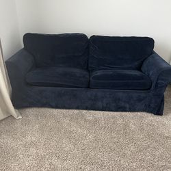 Ikea Ektorp Couch/ Sofa With Pull Out Bed. 