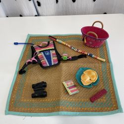 American Girl Lea Picnic AND hiking Sets