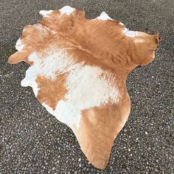 West Elm Genuine Cow Hide Rug 