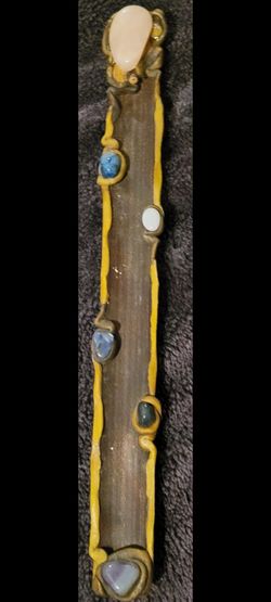 Rock incense holder