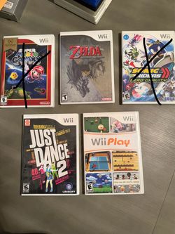 Wii games precio y ubicación de n la descripción