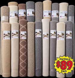 Luxury Collection Room Size Area Rug Made in USA
