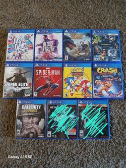 PS4 PLAYSTATION 4 GAME LOT