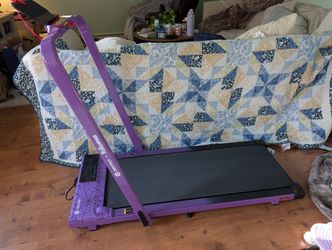 Limited Edition Purple Cobweb Deer Run Treadmill 