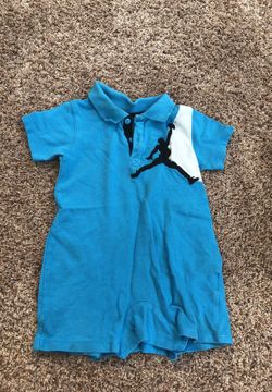 Air Jordan size 24 months onesie