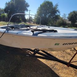 1958 Boat And Trailer