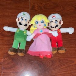 Super Mario Bros Plushes 