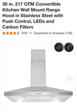 New Stainless Steel Rangehood