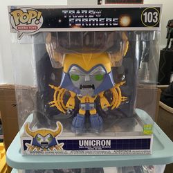 Funko Super Size 13” Transformers Unicron MIB