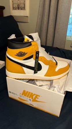 Nike Air Jordan 1 Retro High OG “Yellow Ochre” – Size 13