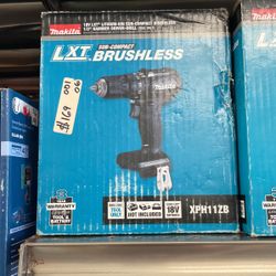 Makita 18v LXT 1/2” Hammer Driver Drill 