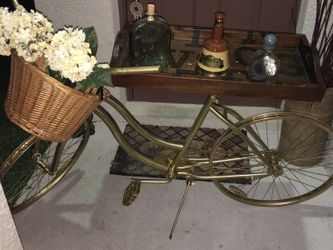 Cute home decor bike bar