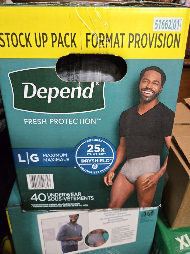 depend underwear