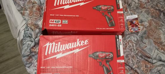 Milwaukee 1/4 screwdriver kit