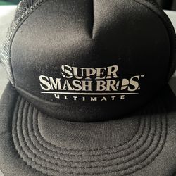 Super Smash Bros Ultimate Trucker Hat Nintendo Switch Promo
