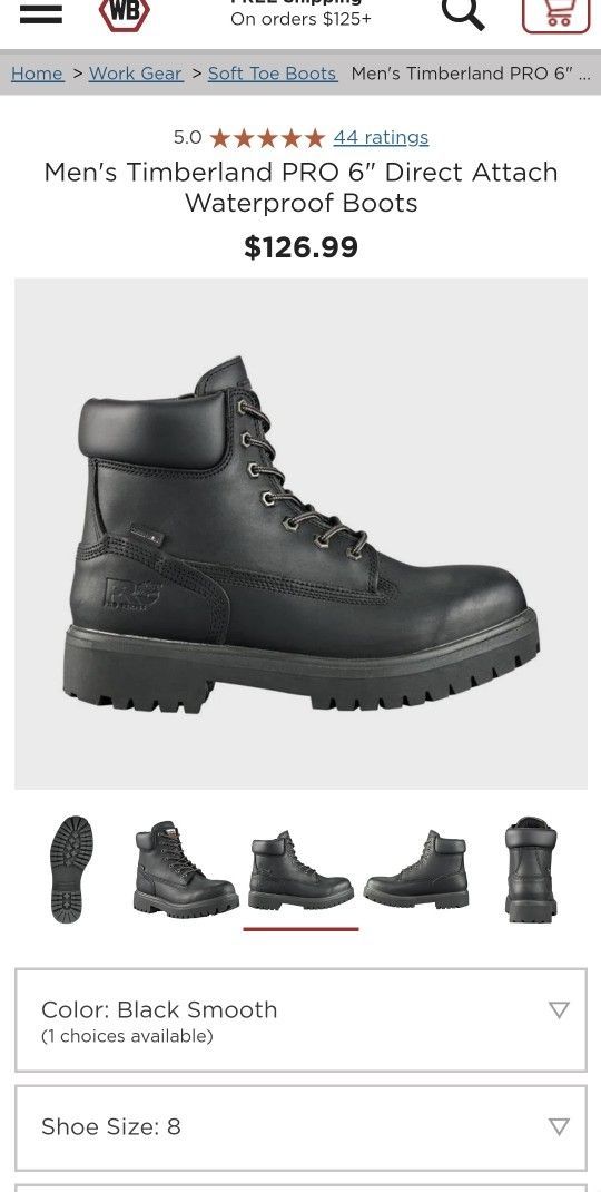 Timberland PRO Work Boots